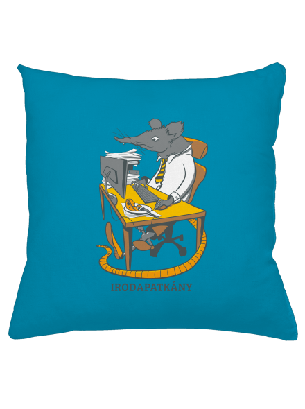 Irodapatkány párna Blue Turquoise