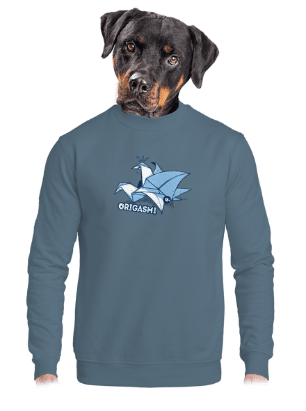 Origasmi unisex crewneck Nordic Blue