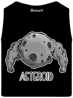 Asteroid férfi trikó Black