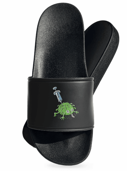 Elakadt covid papucs Black