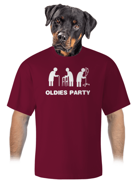 Oldies party unisex túlméretezett póló Garner