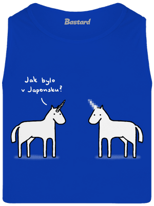 Pornókürt férfi trikó Royal Blue