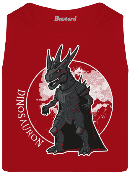 Dinosauron férfi trikó Red