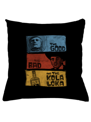 Good, bad and kola loka párna Black