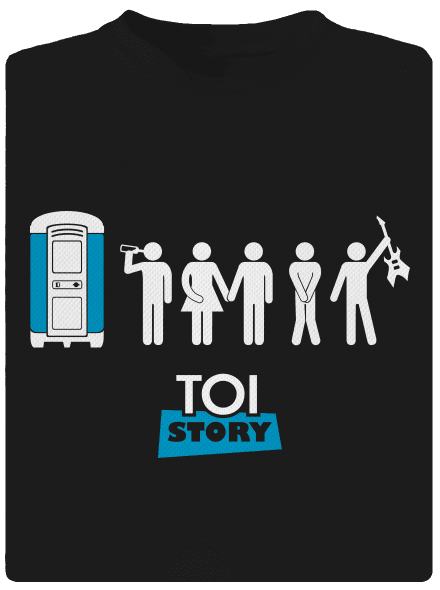 Toi Story gyerek sport póló Black