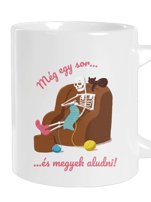 Még egy sor nagy bögre White