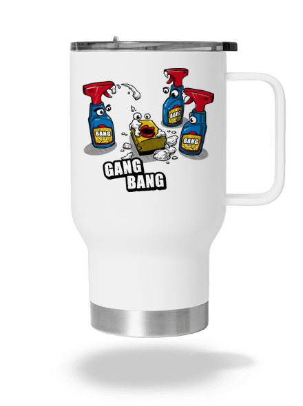Gang bang termosz bögre White