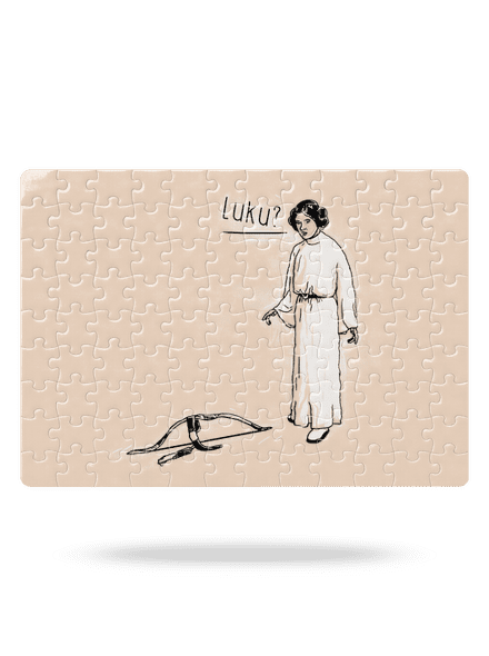 Luke és Leia kirakós White