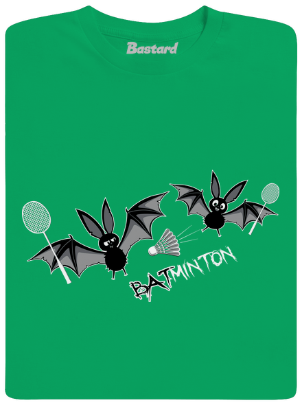 Batminton férfi póló Kelly Green