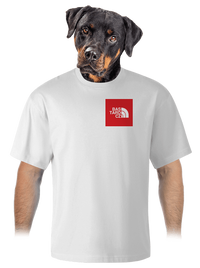 unisex túlméretezett póló