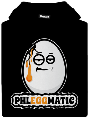 Phleggmatic gyerek kenguruzsebes pulóver Black