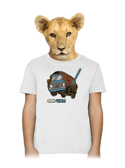 Obi Van gyerek póló White