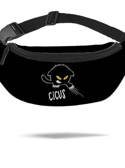 Cicus övtáska Black