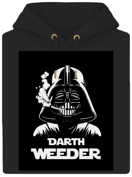 Darth Weeder unisex prémium pulóver Dark Black