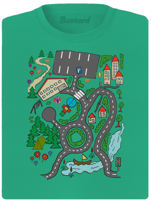 Úton női sportpóló Mint Mal