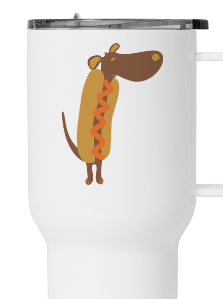 Hot dog termosz bögre White