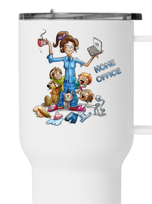 Anyukák home office termosz bögre White