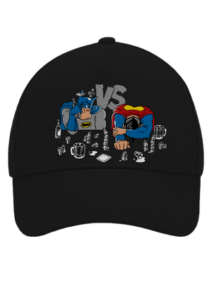 A szuperhősök harca baseballsapka Black