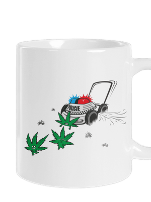 Ganja bust hagyományos bögre White