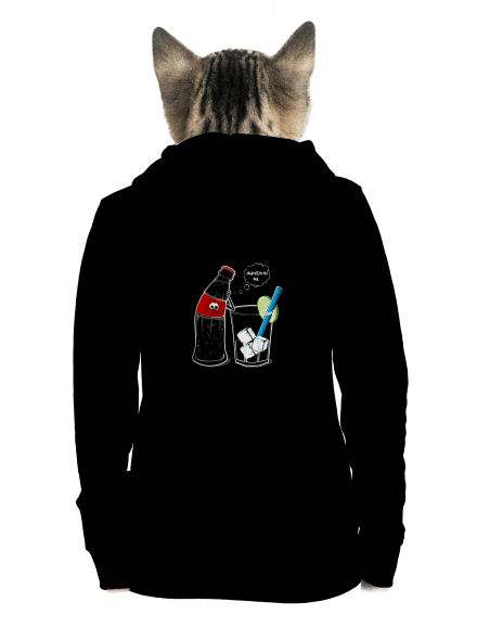  cipzáras női pulóver Black
