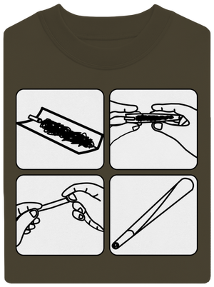 Joint unisex crewneck Urban Khaki