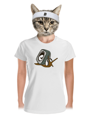 Házibuli női sportpóló White