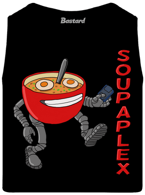 Soupaplex férfi trikó Black