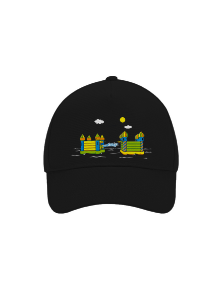 Castle Conquest  baseballsapka Black