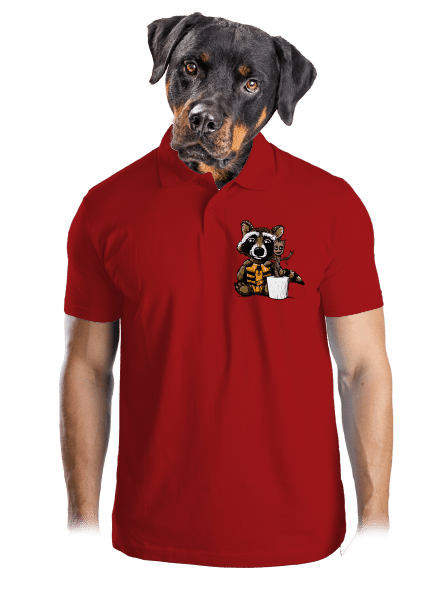 A galaxis őrzői férfi pólóingek Red Mal