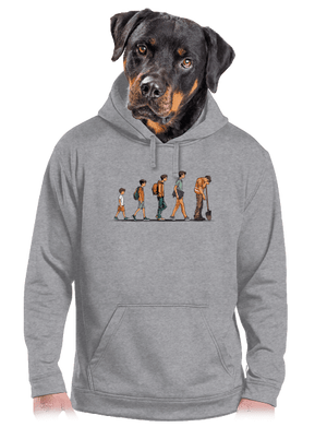 férfi kenguruzsebes pulóver