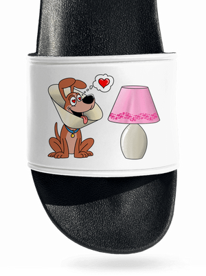 Szerelmes kutya papucs White