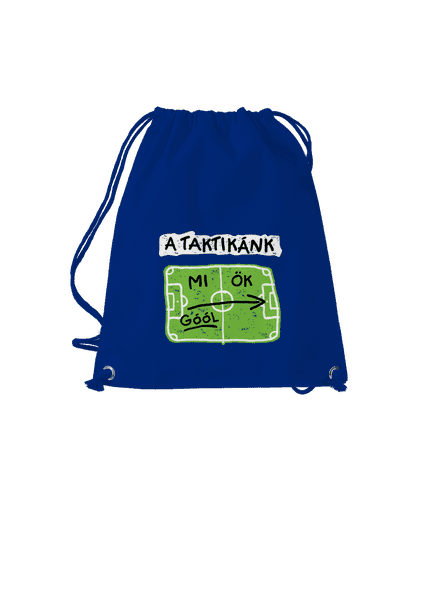 A futballtaktikánk hátizsák Royal Blue Mal