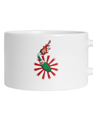 Kamikaze macaron bögre White