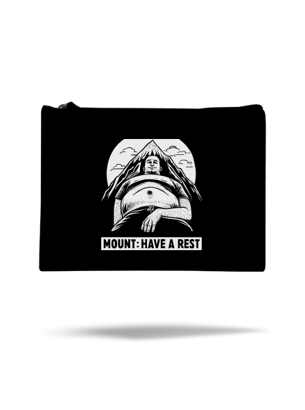 Mount have a rest kis táska Black