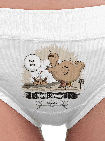Strongest bird női bugyik White