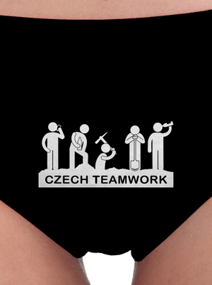 Czech Teamwork női bugyik Black