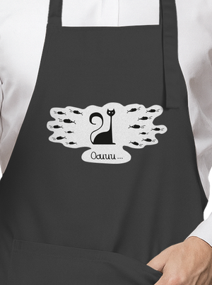 Oouuu kötény Dark Grey