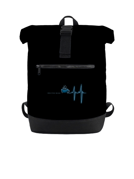 Coffee help hátizsák Black