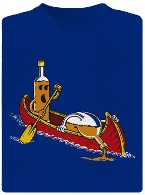 Rumivók férfi sportpóló Royal Blue Mal