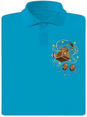 Meg foglak verni férfi pólóingek Blue Atol