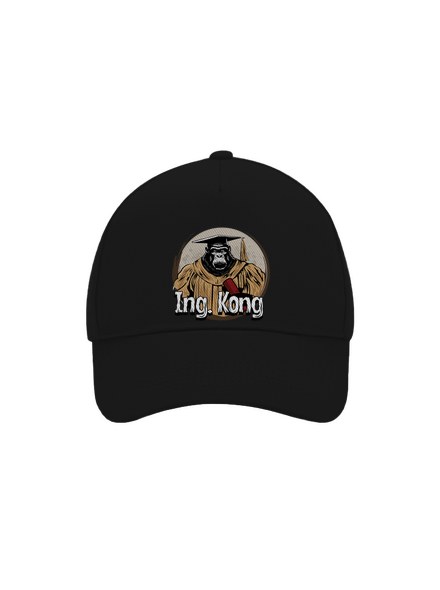 Ing. Kong baseballsapka Black