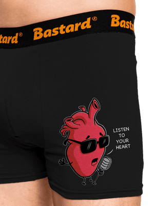 Listen to your heart boxeralsó Black