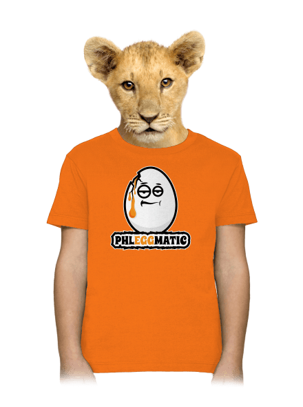 Phleggmatic gyerek póló Orange