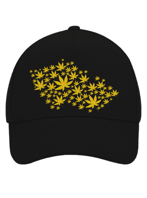 Ganja country baseballsapka Black