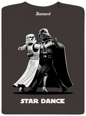 Star dance férfi hosszú ujjú póló Bear Brown