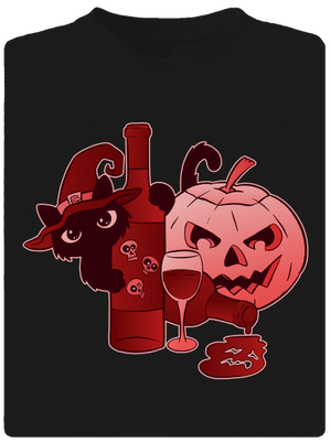 Hello wine férfi sportpóló Black