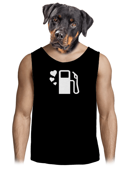 Tele kérem férfi trikó Black