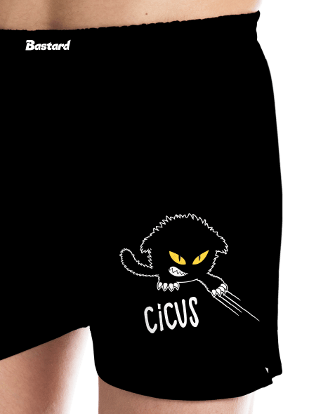 Cicus férfi alsó nadrág Black