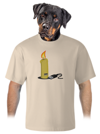 unisex túlméretezett póló