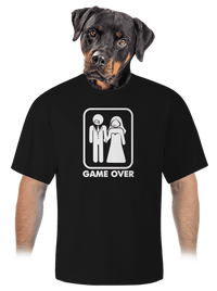 unisex túlméretezett póló